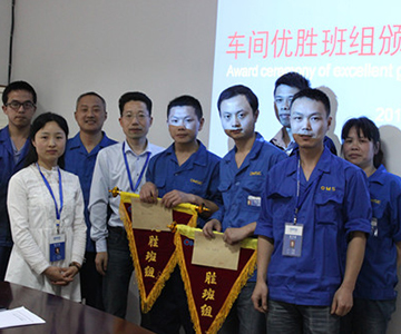 推行6SRQA月考评制度，万搏官方网页版_万搏（中国）车间管理水平再上新台阶
